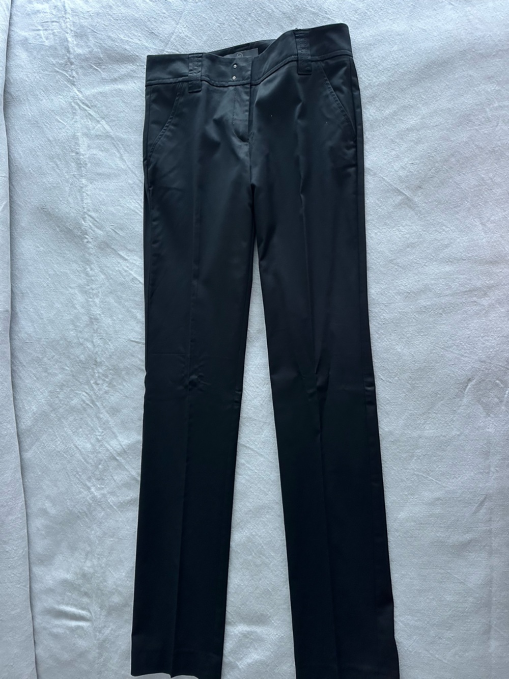 Ladies Elegat Black Dress Pants - Classic Tailored